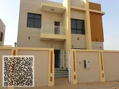 Villa for annual rent in Al Yasmin area, 5 master bedrooms, two floors, suitable for families and co
