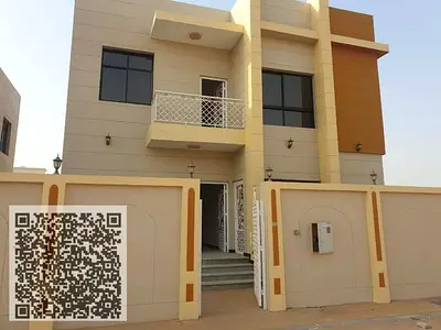 Villa for annual rent in Al Yasmin area, 5 master bedrooms, two floors, suitable for families and c