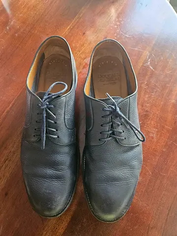 Doucals men shoes(leather derby shoes)