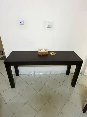 Solid Dark Wood Dining/Multi purpose table (Price slightly negotiable)