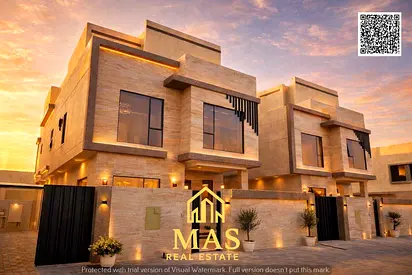 🏡 فيلا فاخرة للبيع في الياسمين – عجمان | مسبح خاص | روف واسع | جاهزة للسكن