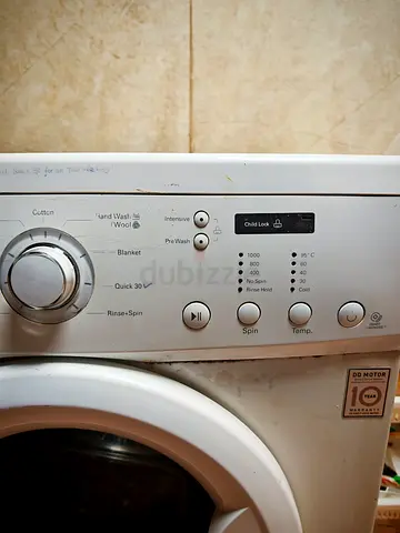Used front-load washing machine - working condition