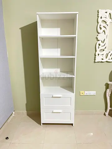 IKEA BRIMNES Bookcase 60x190 cm - White, Good Condition