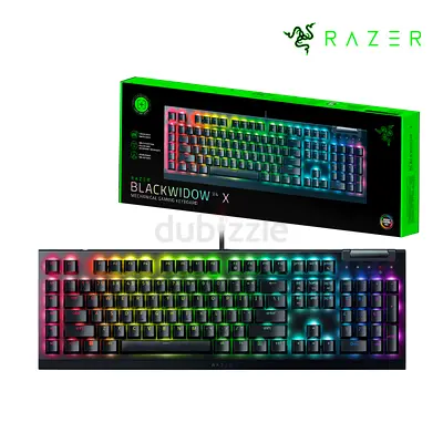 Razer BlackWidow V4 X Mechanical RGB Gaming Keyboard - Full Size