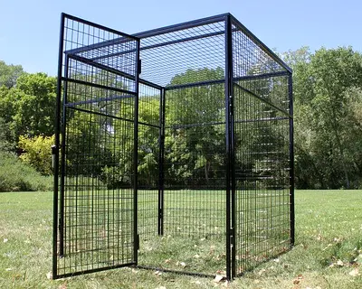 Large Outdoor Metal Bird/Aviary Cage - Heavy Duty, Weather Resistant