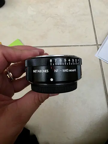 Metabolism Nikon G Lens Micro Four Thirds MFT adapter