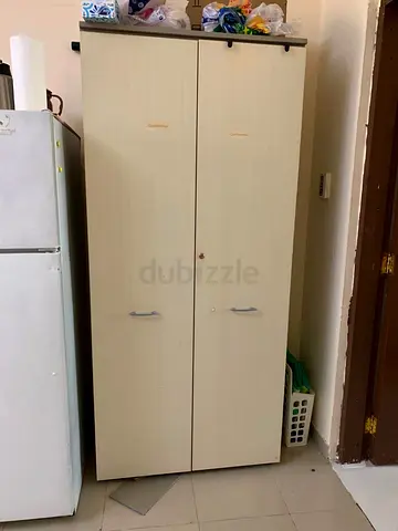 Solid Wood Cupboard - 2 door. Extremely Sturdy