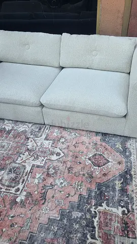 Crate and Barrel three seater sofa
