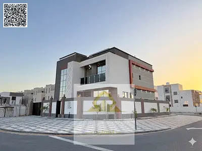 للبيع فيلا طابقين وروف بسعر شامل كهرباء ومياه ومكيفات ورسوم التسجيل والتمليك قابل للتفاوض - مع حوش كبير قريب من شارع الشيخ محمد بن زايد