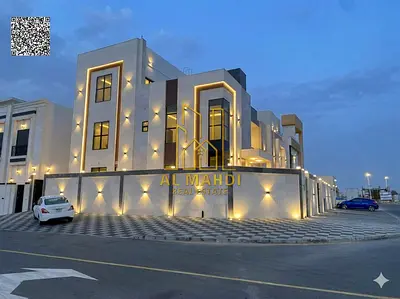 للبيع : فيلا فاخره بسعر شامل رسوم التسجيل أول ساكن طابقين وروف موقع مميز بجانب الخدمات