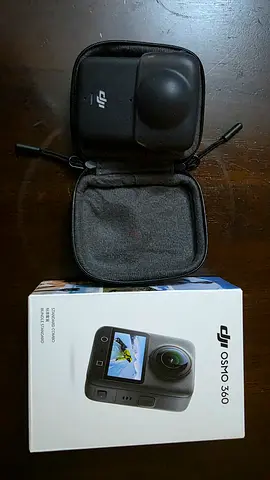 DJI Osmo Action 360 (Osmo 360) with Case - Excellent Condition