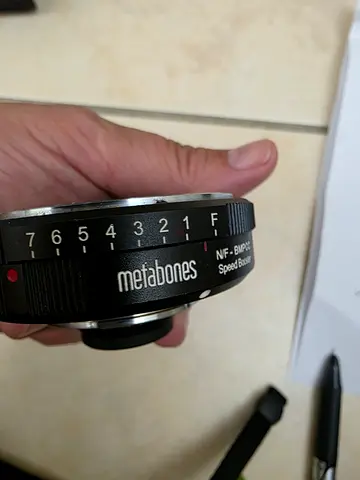 Metabolism Nikon G lens speed booster