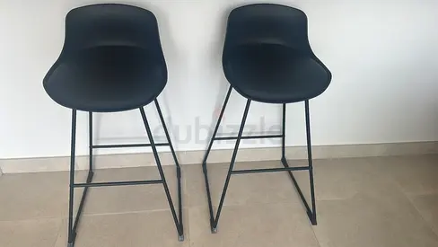 Black Bar Chairs x2