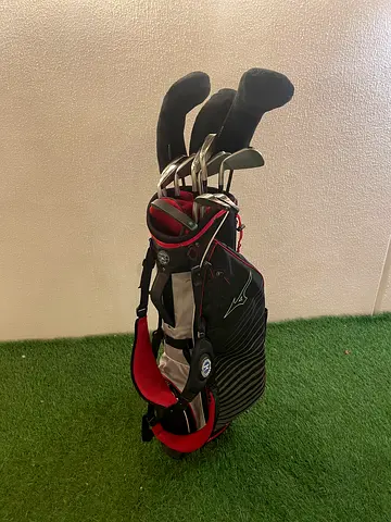 Mizuno EX 201 Crux Men’s Beginner Complete Golf Club Set with stand bag