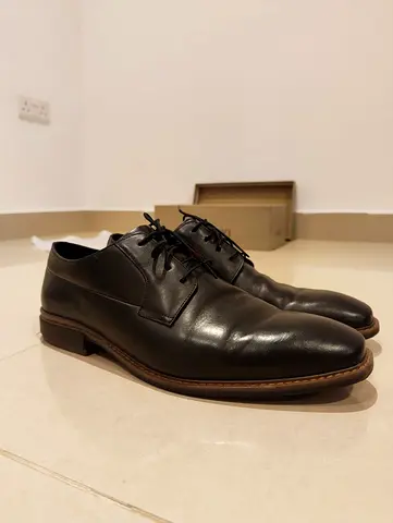 Black Leather Formal Shoes