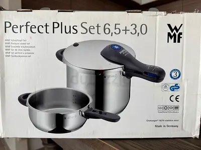 WMF Perfect Plus Pressure Cooker Set (6.5L + 3.0L) - Made in Germany