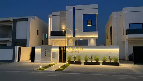 🏡 4 Master Bedroom Villa with Private Pool for Sale in Al Helio – Ajman | 🧾 Fees Included | 💰 10% Downpayment | Mortgage Available