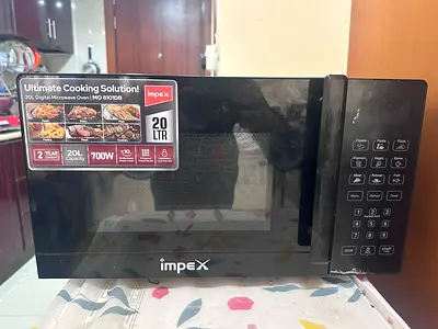 Impex 20L Digital Microwave Oven — 700W, Good Working Condition
