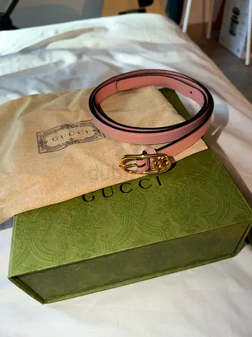 Gucci belt slim