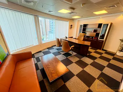 Fully Fitted | Spacious 1891 Sqft Office | Chiller Free 1 Year | Near Dubai Internet City Metro