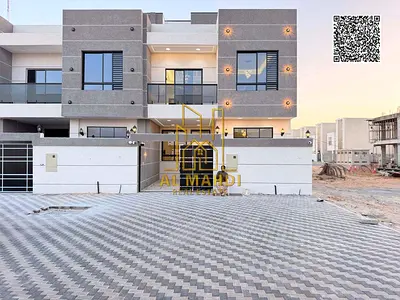 فيلا فاخرة للبيع في الحليو عجمان | 🛏️ 5 غرف ماستر + 🌅 روف | 💰 مقدم 10% | 🧾 شامل رسوم التسجيل | موقع مميز