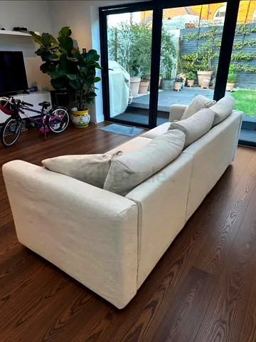 Great condition neat and clean ikea vimle three seater sofa bed with mattress