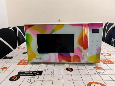 Gorenje Colourful Glass Door Microwave - Good Working Condition