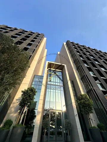 luxury brand new 1bedroom apartment with 2 washroom with balcony with covered parking gym pool In gated community near to Sharjah airport
