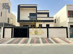 Luxury villa for sale in Al Yasmin. Elegant design featuring 4 spacious bedrooms and ultra-luxurious