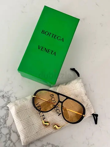 Bottega Veneta Drop Aviator Sunglasses