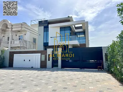 Modern villa with 5 rooms, modern finishing, prime location, ground and first floors, with electricity, water and air conditioning, ready to live in,