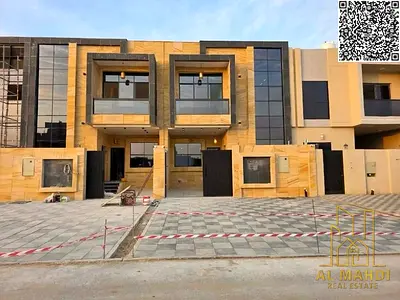 فيلا في منطقه الزاهيه  5 غرف شامل رسوم التسجيل تملك حر لجميع الجنسيات