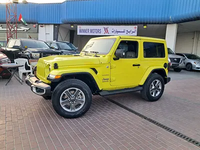 2022 Jeep Wrangler Sahara - GCC Specs - Excellent Condition Original Paint Service History Company