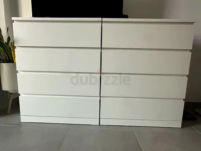 IKEA MALM drawers  bedside tables