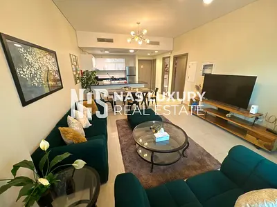 Furnished 1BR | Balcony | Ready to move