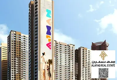 A great opportunity: an apartment for sale in Ajman One Towers Phase 2, a strategic location in Al Rashidiya with full services and a promising invest