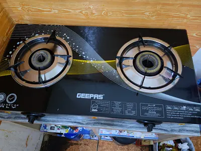 Gas stove glass top
