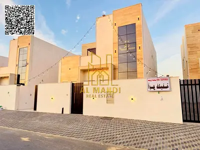 Luxury Villa for Sale in Al Helio Ajman | 4 Bedrooms with Rooftop | Registration Fees Included