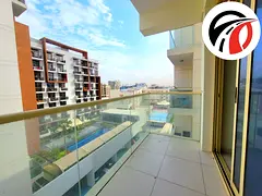2BR Apartment | Balcony &amp; Pool View | Gym &amp; Pool Access