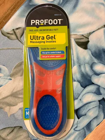 ProFoot Ultra Gel  Insoles (New, Size M)