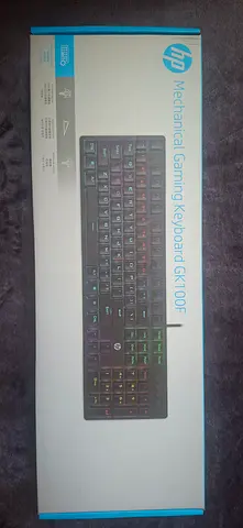 HP GK100F Mechanical RGB Gaming Keyboard - Like New