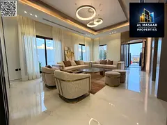 Villa with a rooftop terrace, elevator, electricity, water, and air conditioning. Freehold ownership