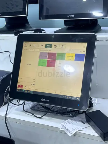 Used POS Touchscreen Terminal (Point of Sale System) with Printer Cashbox software installation