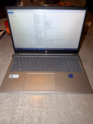 HP Laptop 15-inch — Intel i7, 16GB RAM, Windows 11 Pro (Used)
