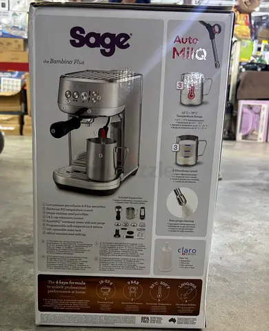 Sage - The Bambino Plus - Compact Coffee Machine