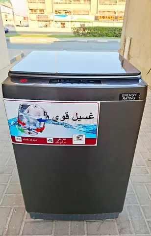 With Smart wash, 12 kg HOOVER washing machine,  works perfect