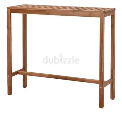 IKEA Nammaro bar table Solid Wood Narrow Console Table / Bar Table - Natural Finish