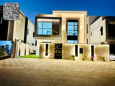 Villa for sale in Al Zahia area, 3 floors, registration fees included