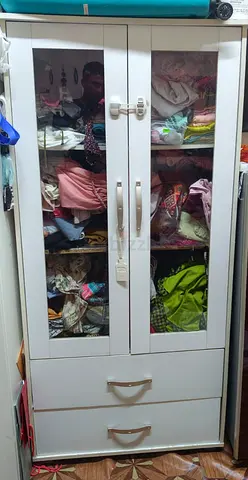 Wardrobe Two doors with glass