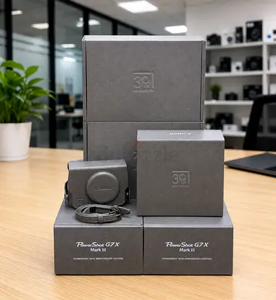 Canon PowerShot G7 X Mark III (30th Anniversary Edition) with Original Boxes  Case Brand New